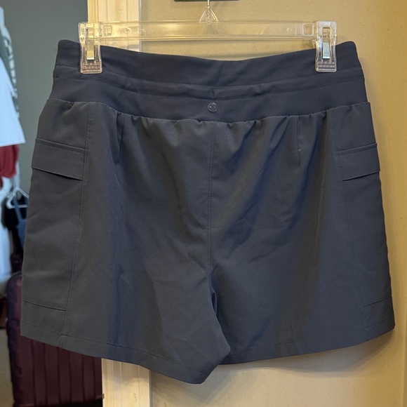 Women's Blue/Gray Shorts - Picture 2 of 4